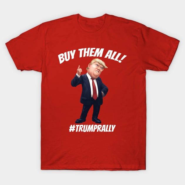 Trump rally 2019, Empty Seat Maga Tour T-Shirt by Boneworkshop